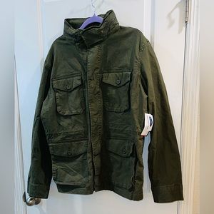 Old Navy olive green Built-in flex jacket